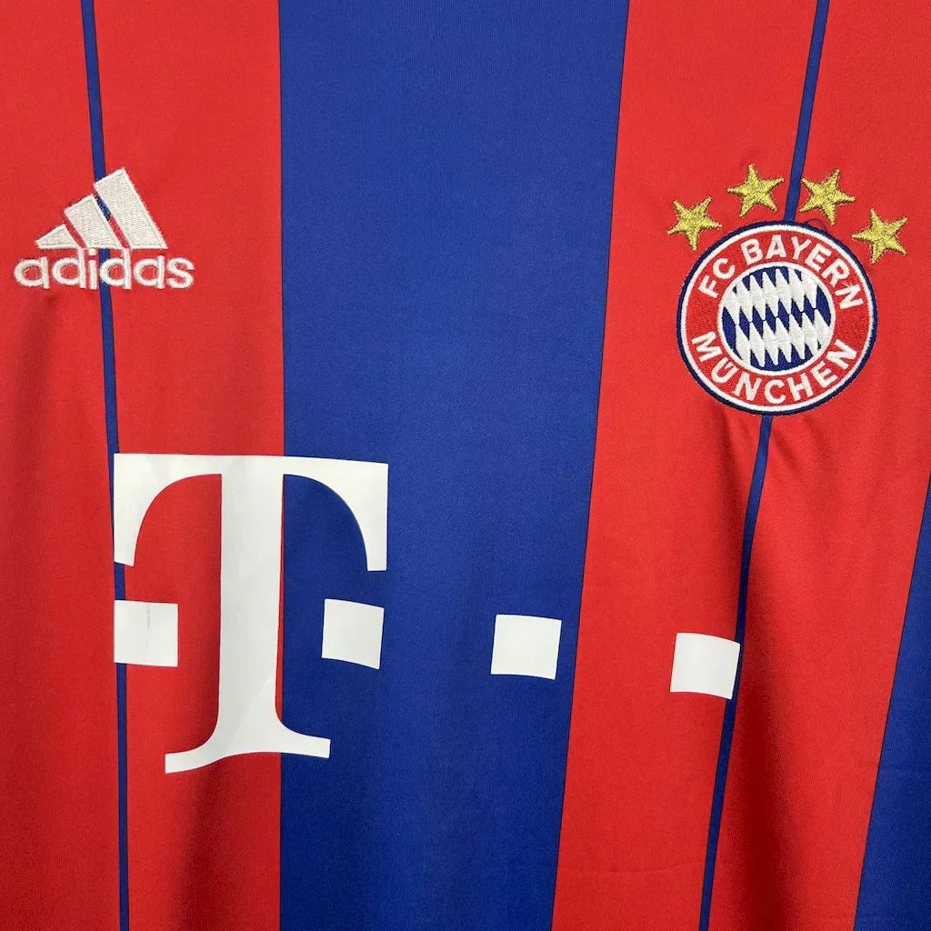 2014-2015 Maglia retrò del Bayern Monaco (versione Home)