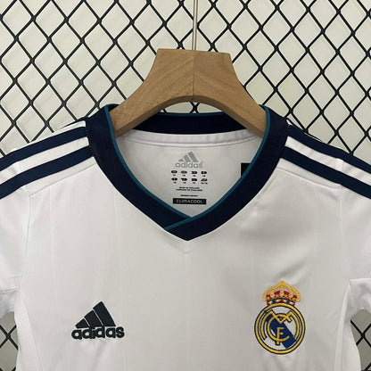 2012/2013 Retro Real Madrid Home Kit Kids' Size