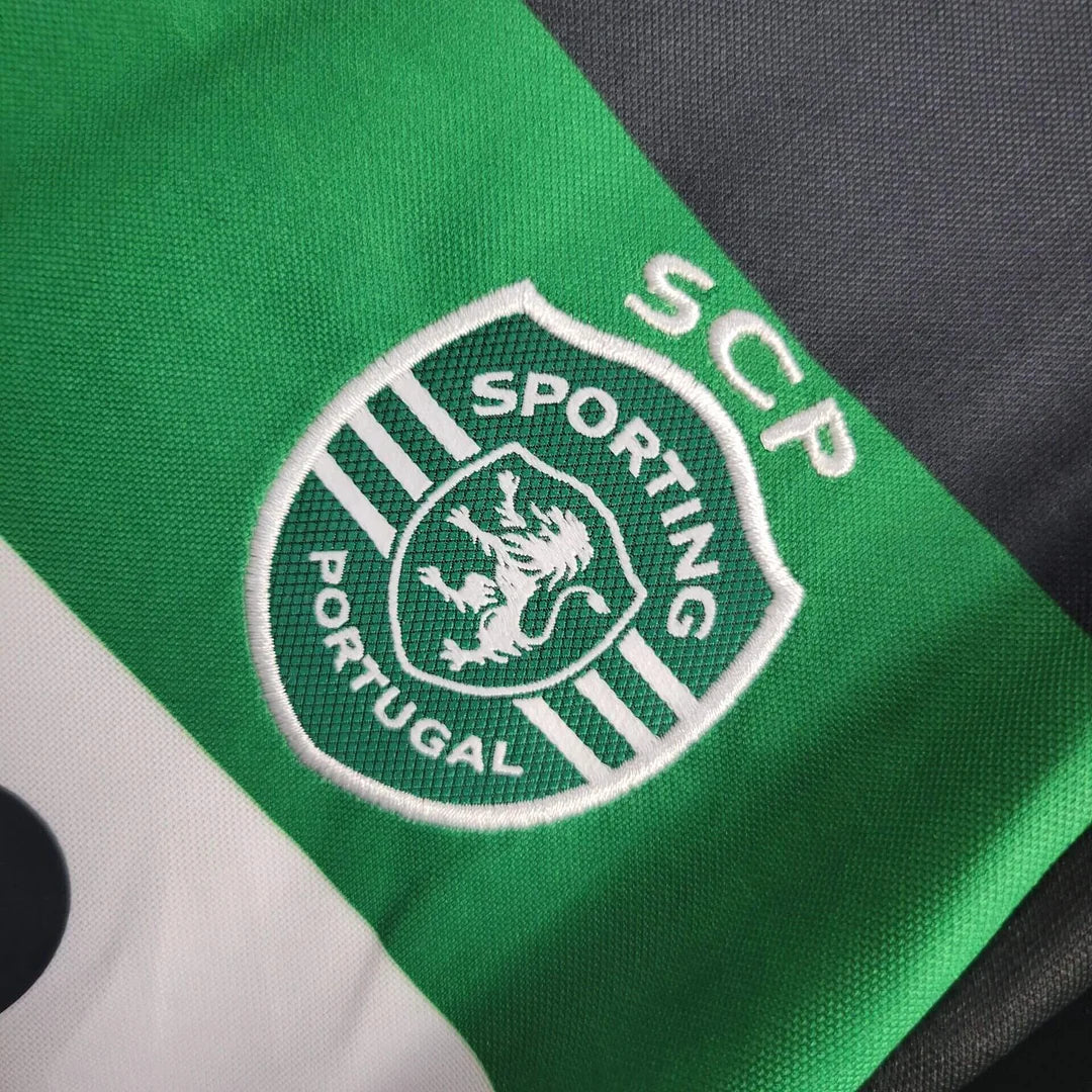 2024/2025 Sporting Lisbon Maglia Casa Bambino
