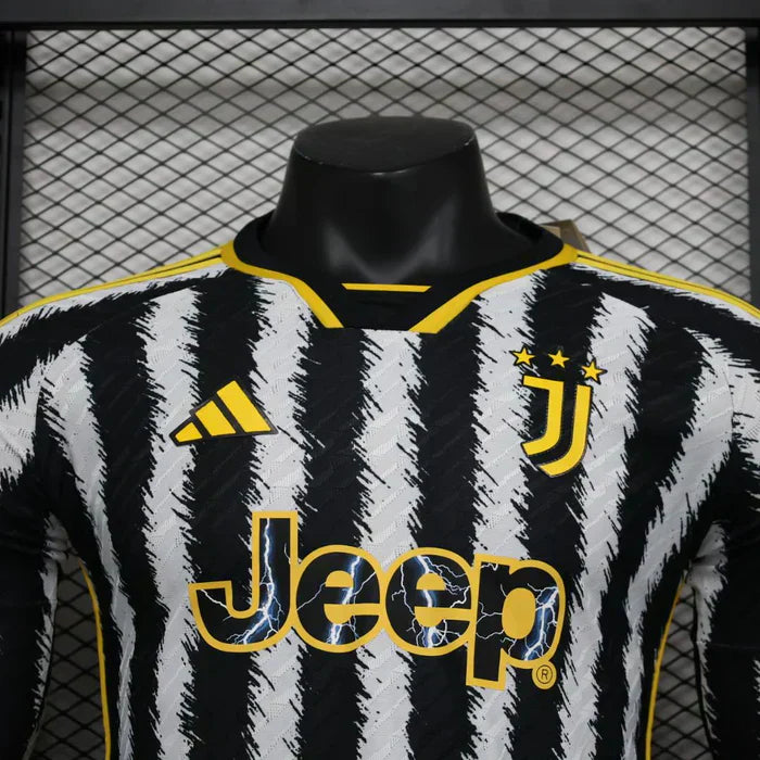Juventus 2023/2024 Maglia a Maniche Lunghe Home