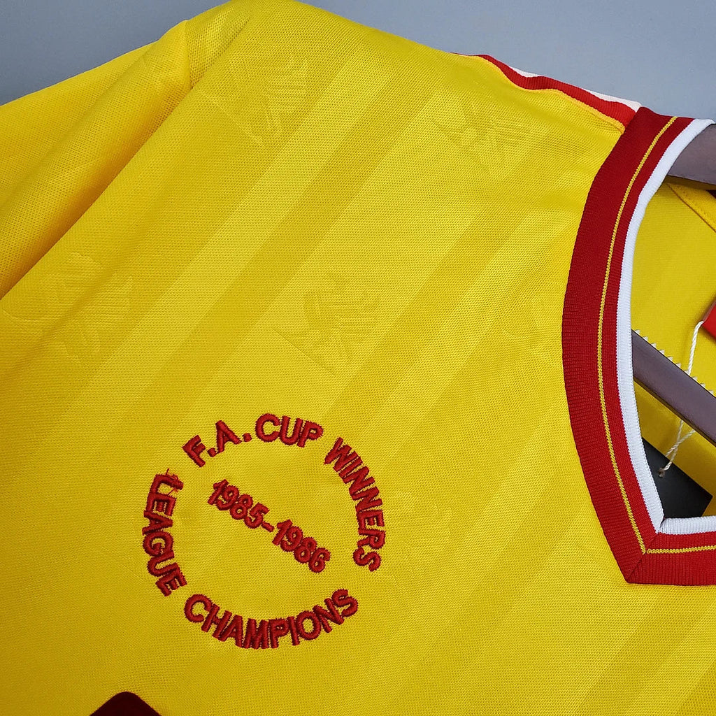 Liverpool Visitante 1985/1986 FA Cup Winner & League Champs Retro