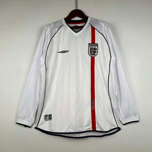 2002 Retro England Local Manga Larga