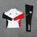 Tuta Ajax bianco e nero x rosso