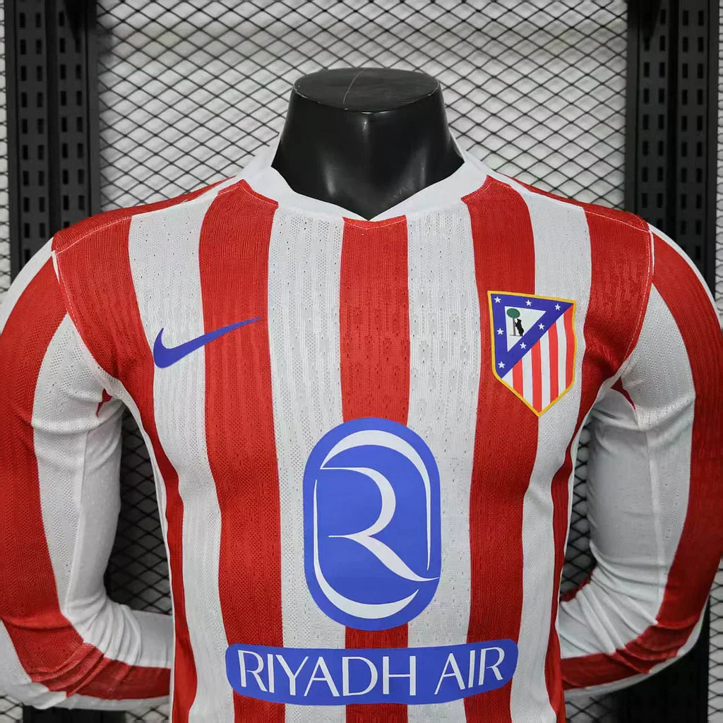 2025/2026 Atletico Madrid Home Manica Lunga
