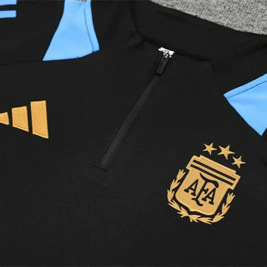 Tuta Argentina nera e blu 2024/2025