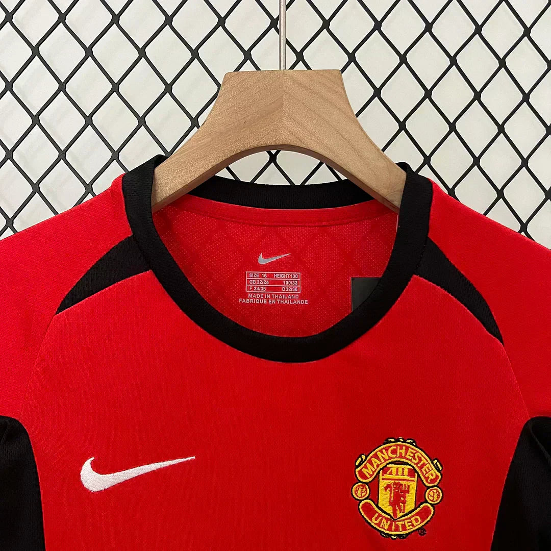 2002/2004 Retro Manchester United Local Talla Niño