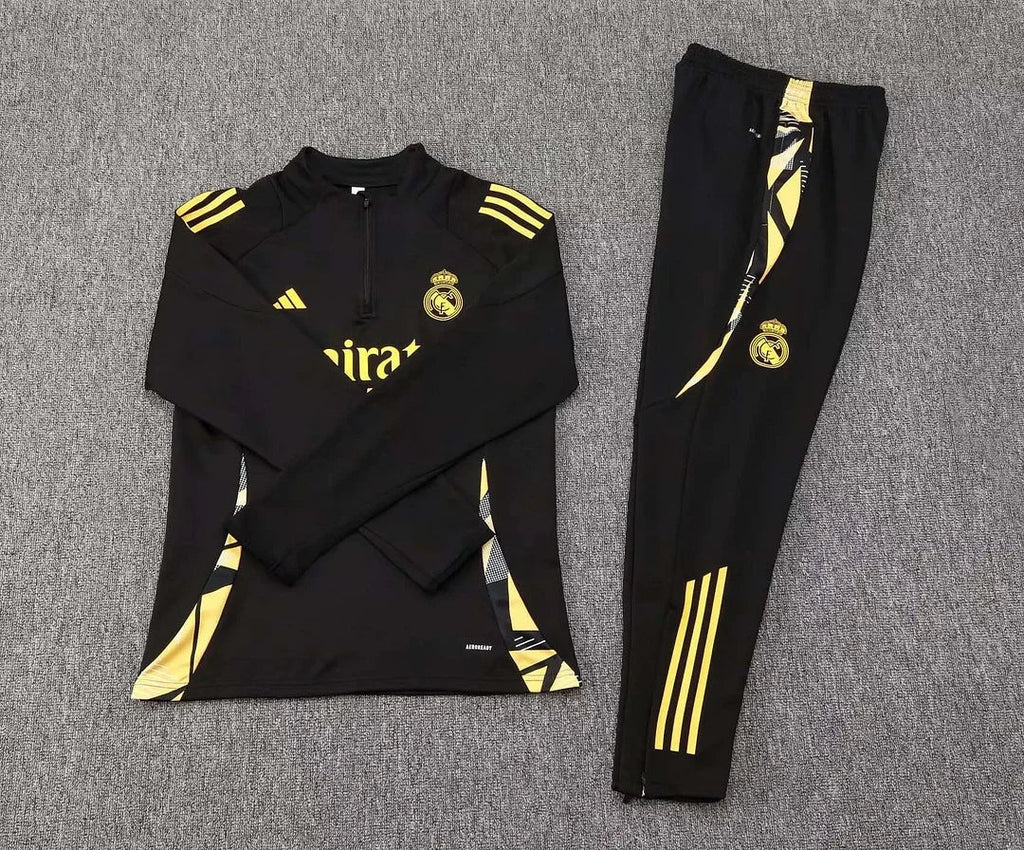 Tuta Real Madrid Nera e Oro