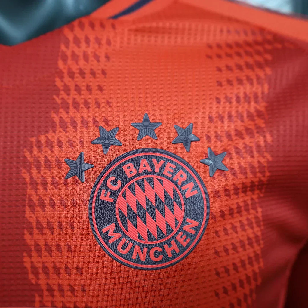2024/2025 Bayern Monaco Maglia Home Maniche Lunghe