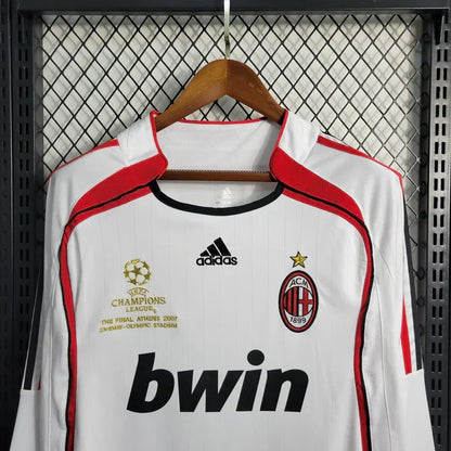 2006/2007 Retro AC Milan Visitante Manga Larga