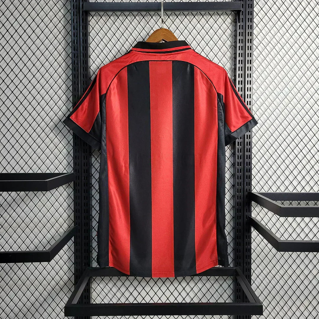 1998-1999 Milan Maglia Home Retro
