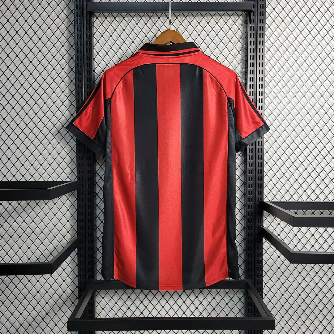 1998-1999 Milan Maglia Home Retro