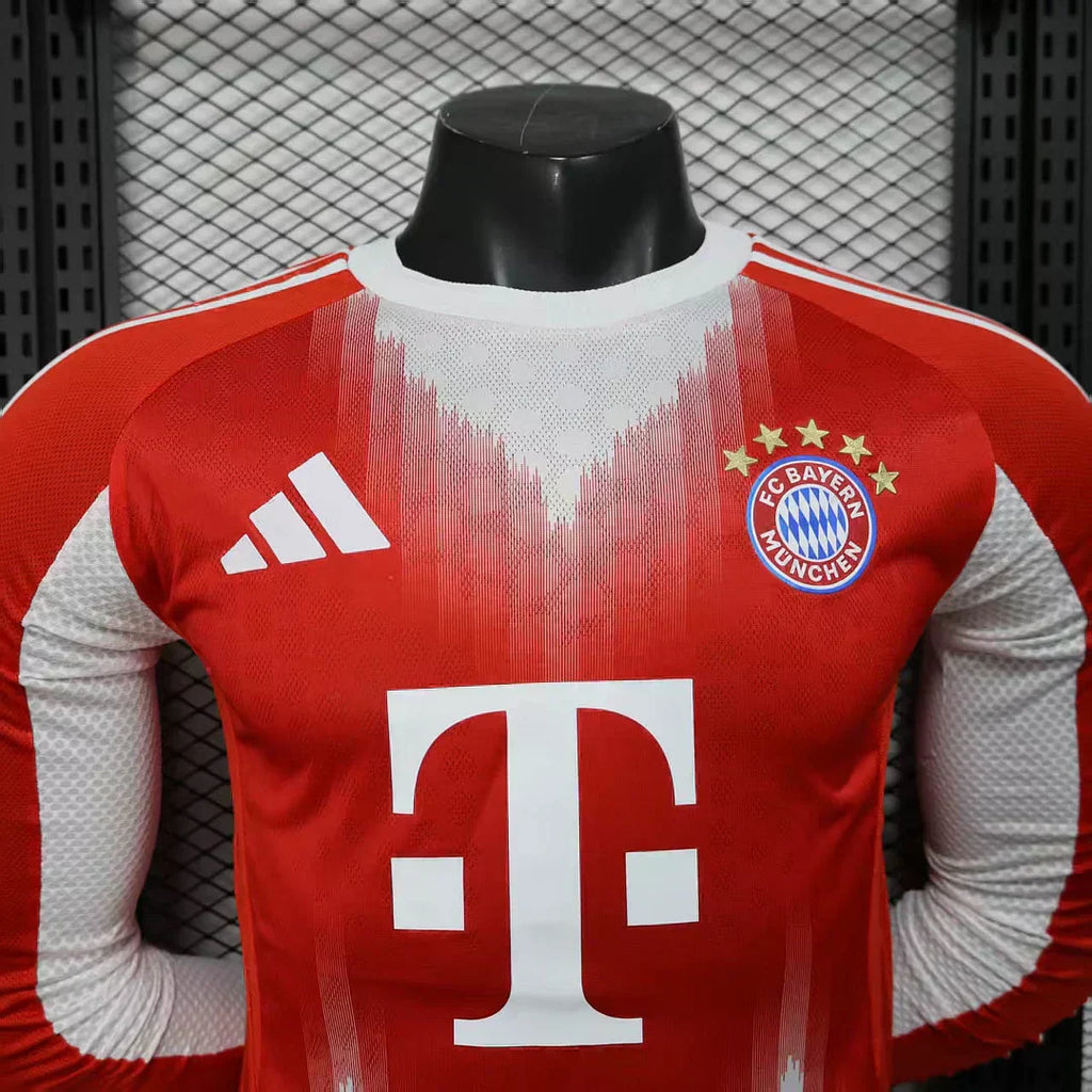 2025/2026 Bayern Munich Long Sleeve Home