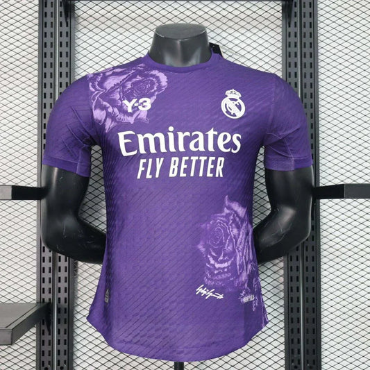 Real Madrid x Y3 2024/2025 Quarta Maglia Viola