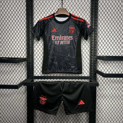 2024-2025 Benfica Kit da Trasferta Taglia Bambino
