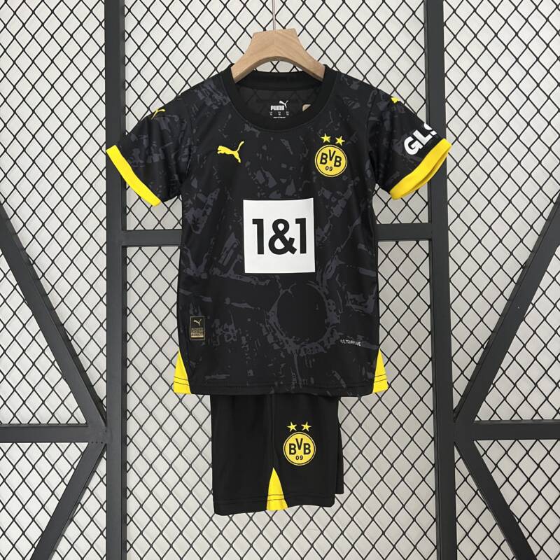 2023/2024 Kit Trasferta Dortmund Taglia Bambino