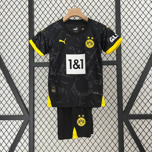 2023/2024 Kit Trasferta Dortmund Taglia Bambino