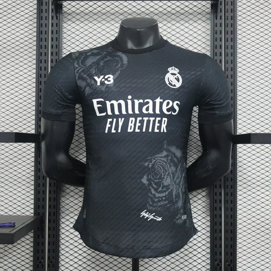 Real Madrid x Y3 2024/2025 Quarta Maglia Nera