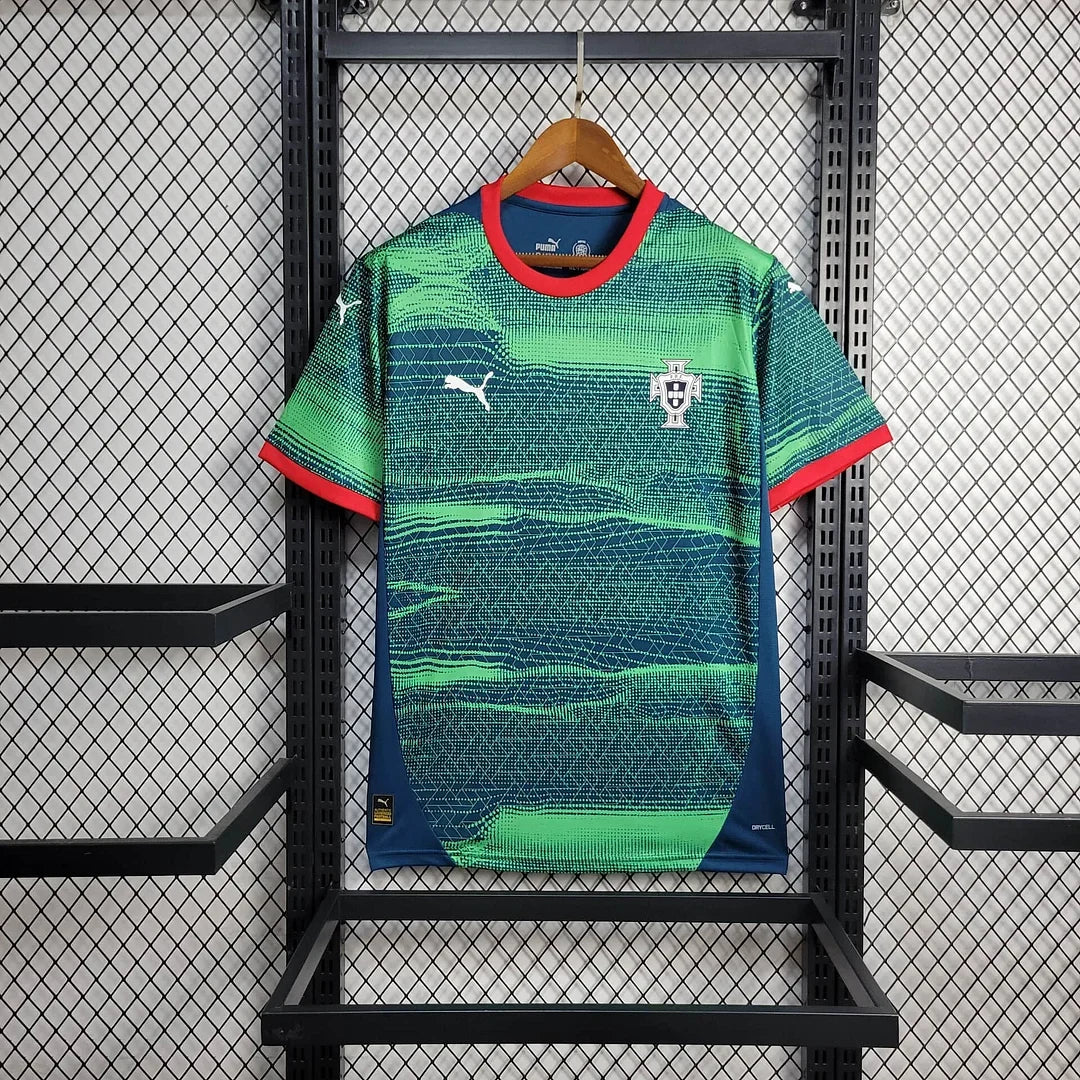 2025 Portugal Green Entrenamiento Wear