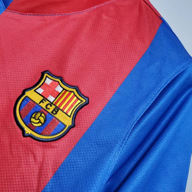 2006-2007 Maglia Barcellona Retrò