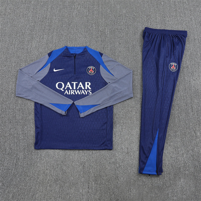 2025/2026 Tuta PSG Paris Saint Germain Blu e Grigia