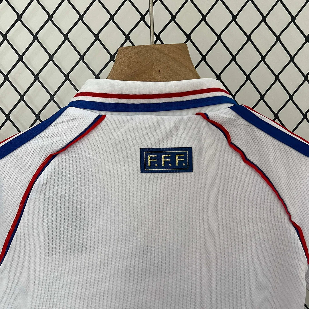 Kit Francia Visitante Retro 1998 Taglia Bambino