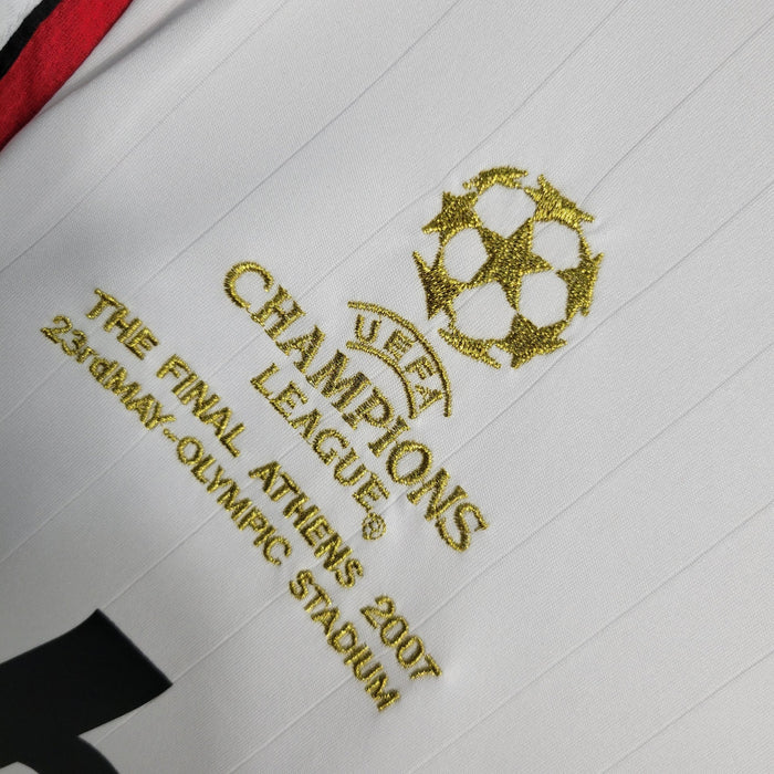 2006/2007 Retro AC Milan Visitante Manga Larga