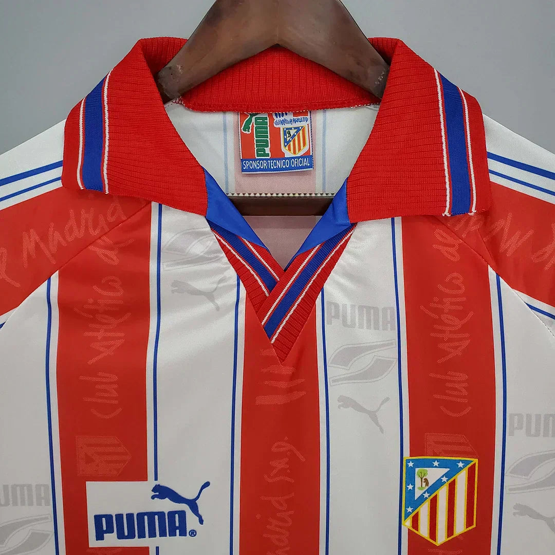 1996-1997 Retro Atletico Madrid Local