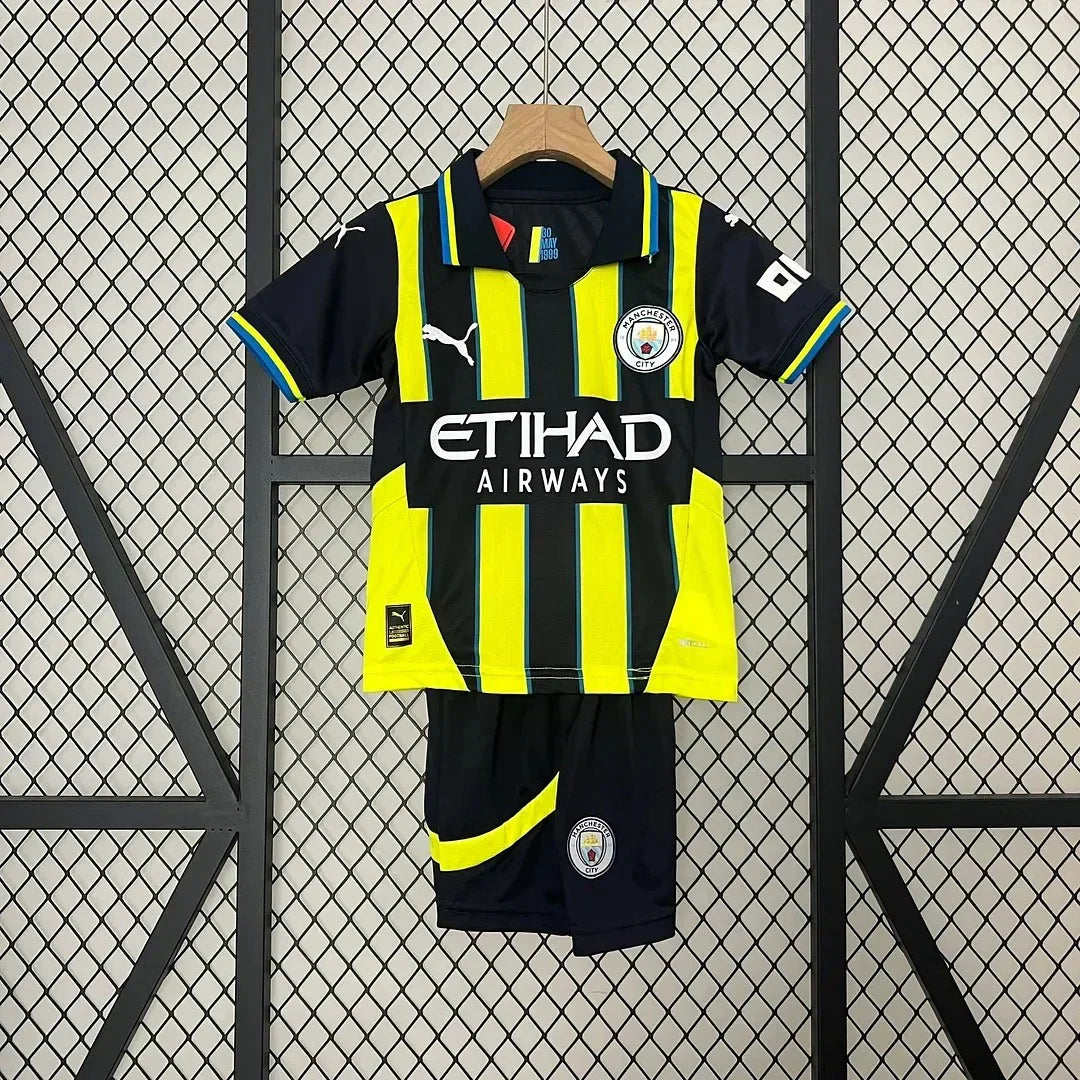 2024/2025 Manchester City Visitante Talla Niño