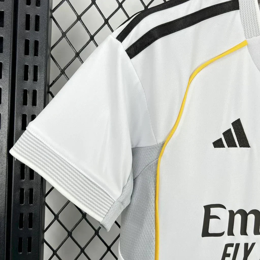 Divisa Home Real Madrid 2025/2026 Taglia Bambino