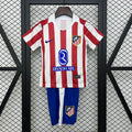 2025/2026 Kit Casa Atletico Madrid Taglia Bambino