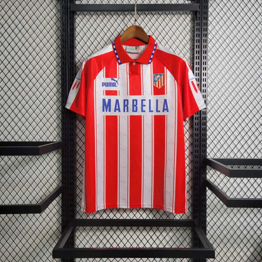 1995-1996 Retro Atletico Madrid Casa