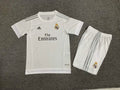 2015/2016 Maglia Retro Real Madrid Home Taglia Bambino