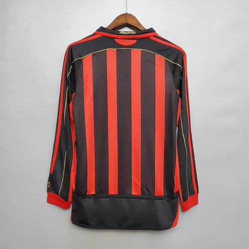 2006/2007 Retro AC Milan Local Manga Larga