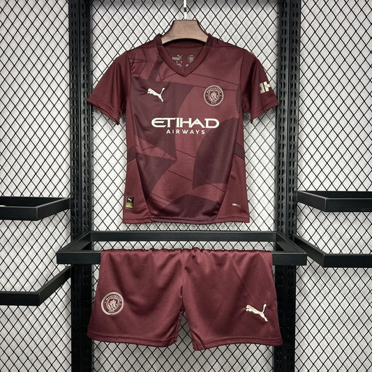 2024/2025 Manchester City Alternativa Trasferta Taglia Bambino