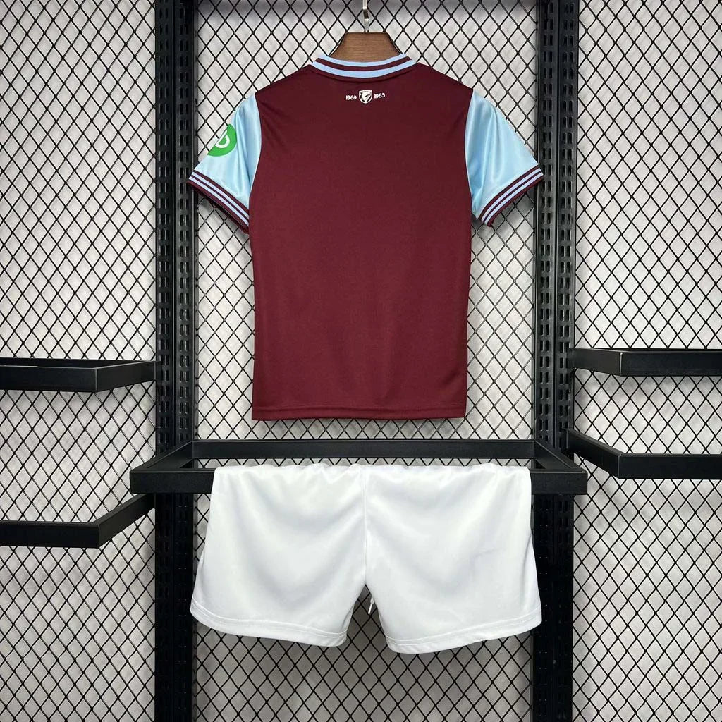 2024-2025 West Ham United Completo Casa Taglia Bambino