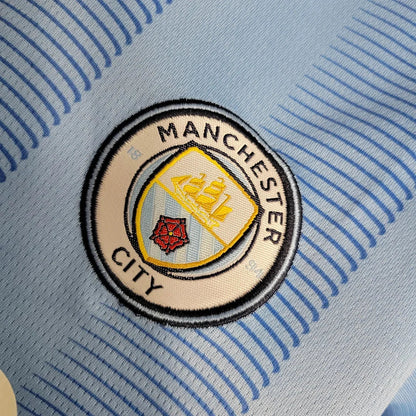2023/2024 Manchester City Home Taglia Bambino