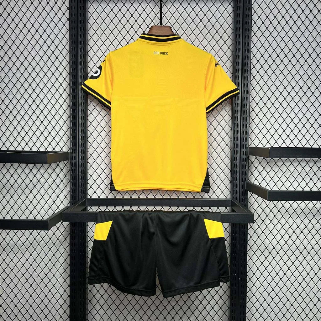 2024-2025 Wolverhampton Wanderers Kit Locale Taglia Bambino