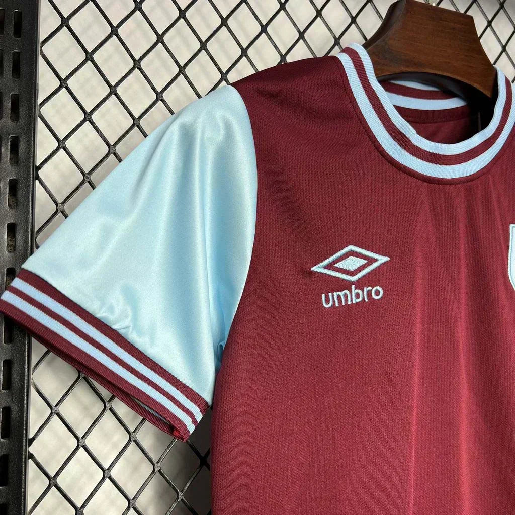 2024-2025 West Ham United Completo Casa Taglia Bambino