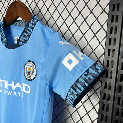 2024/2025 Manchester City Kit Casa Taglia Bambino