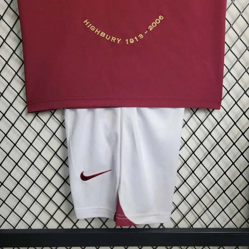Arsenal 2005-2006 Kit Casa Taglia Bambino