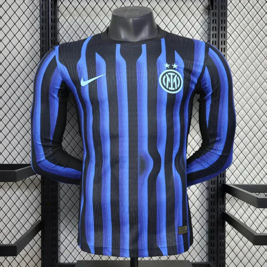 2025-2026 Inter Milan Long Sleeve Home