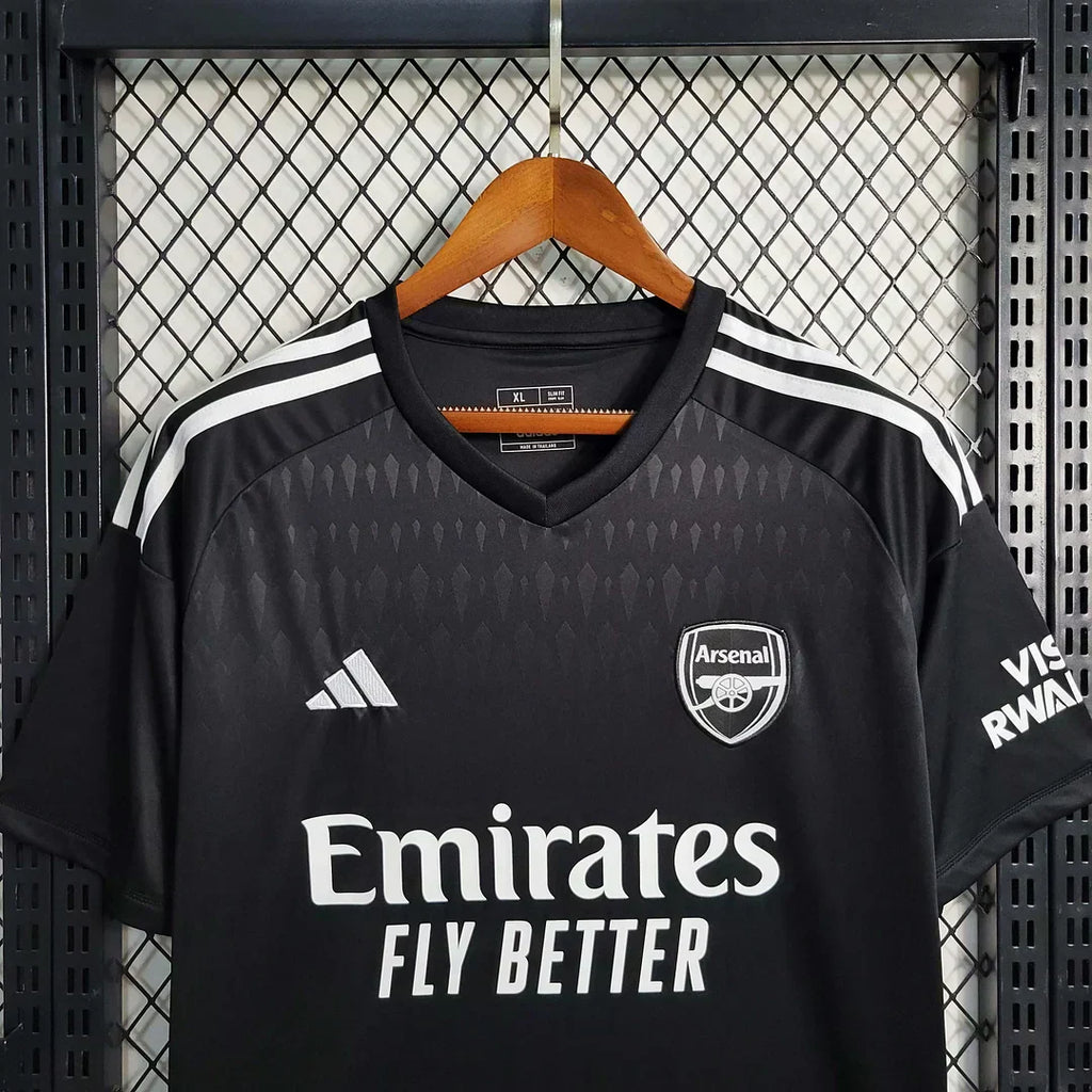 2023/2024 Completo da Portiere Arsenal Nero