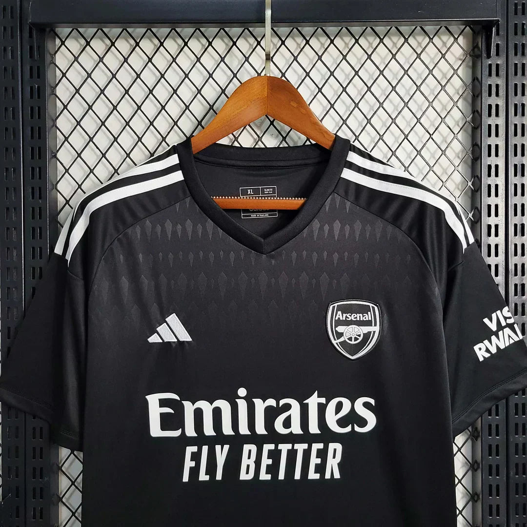 2023/2024 Completo da Portiere Arsenal Nero