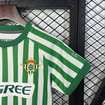2024/2025 Real Betis UEFA Conference League Final Kids' Kit