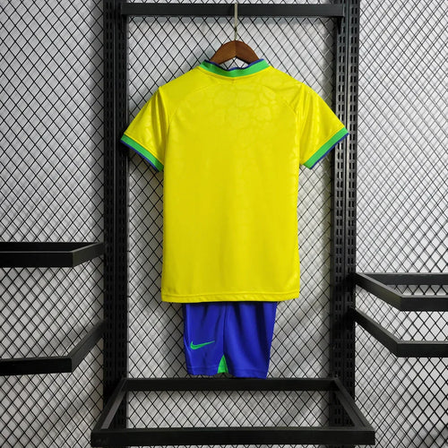 Mondiali 2022 Brasile Home Taglia bambino