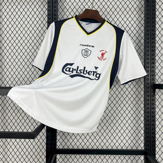 2001-2002 Retro Liverpool Visitante