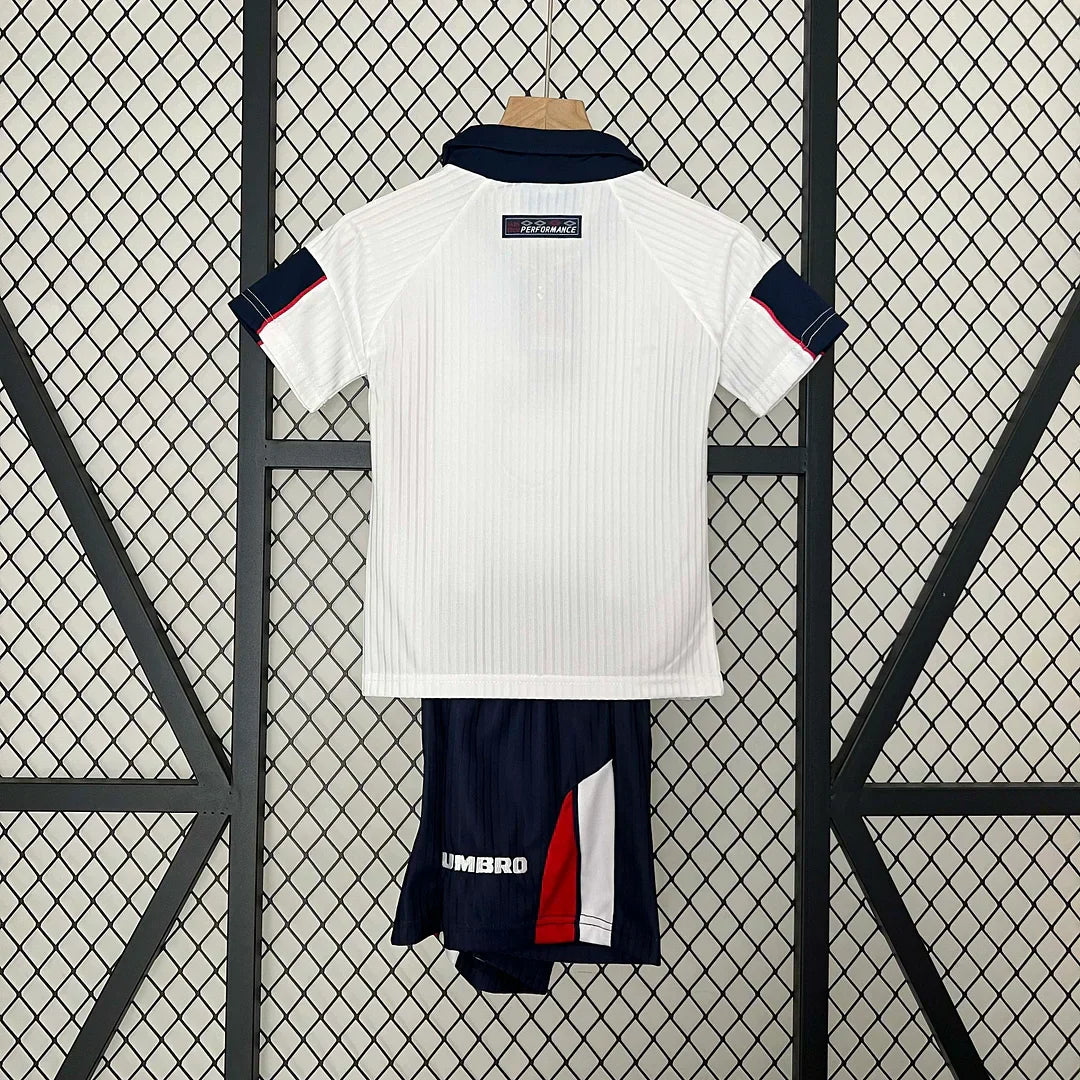 1998 Retro England Local Kit Talla Niño