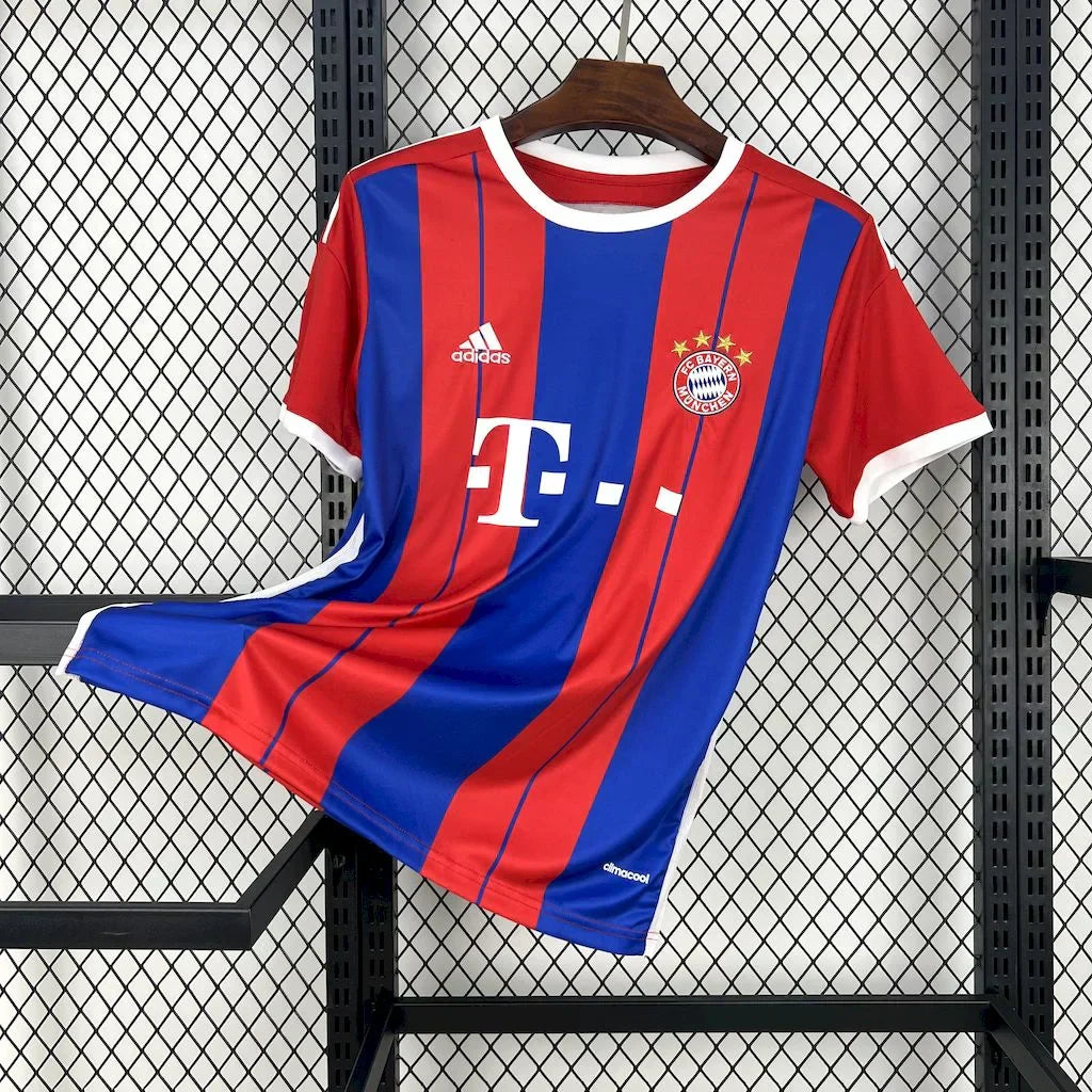 2014-2015 Maglia retrò del Bayern Monaco (versione Home)