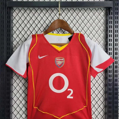 2004-2005 Retro Arsenal Home Kids Size