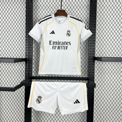 2025/2026 Real Madrid Home Kit Kids' Size